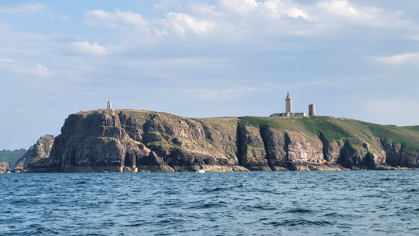 Photo d'origine : Le cap Fréhel, depuis la mer